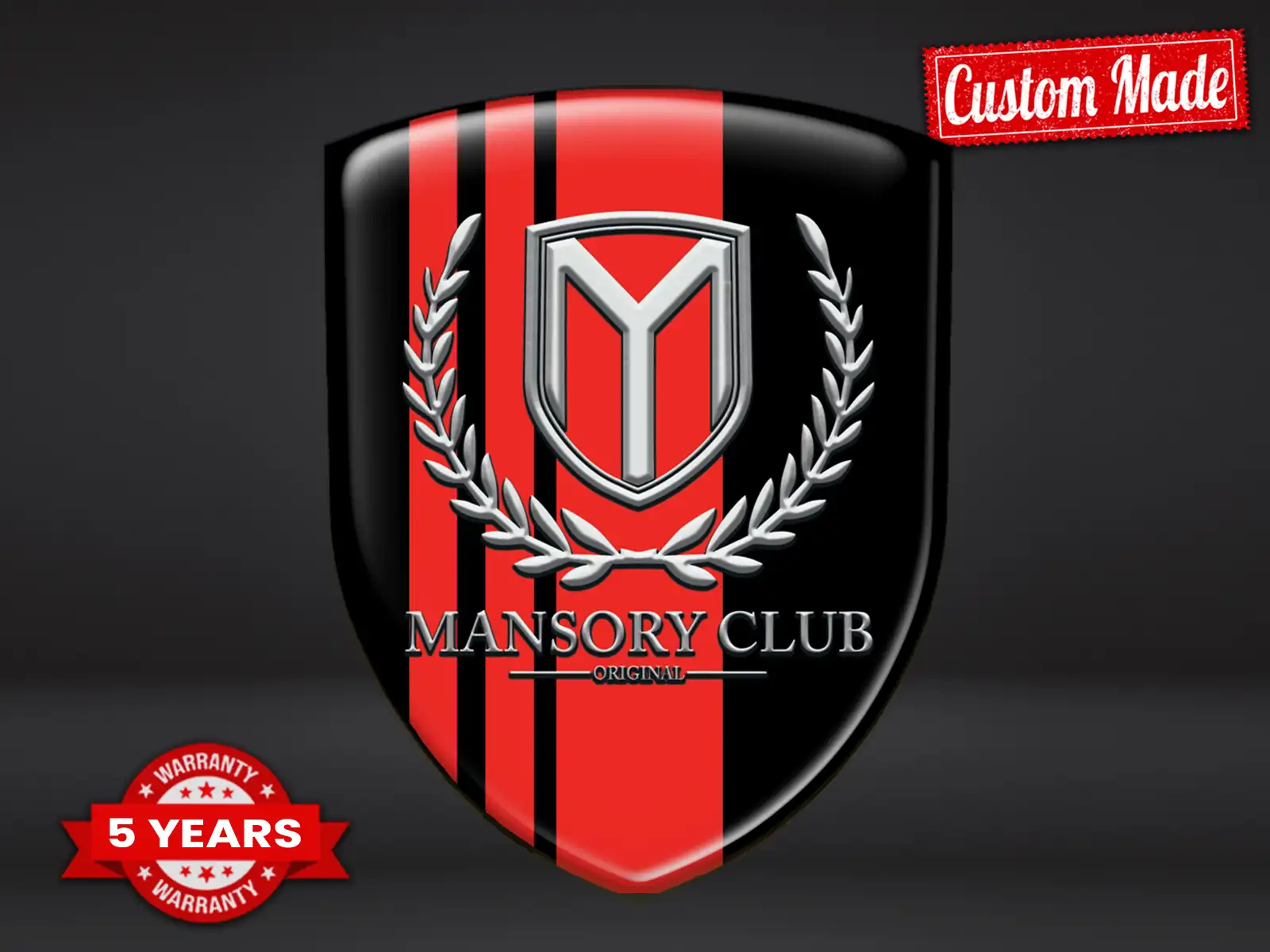 Mansory Pegatinas Logo Impresas Limitadas Premium Profesional